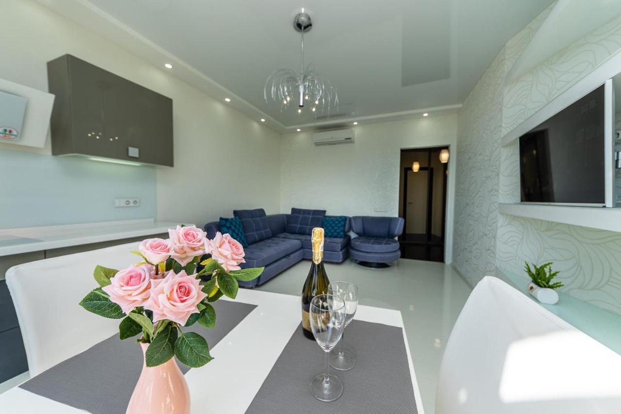 Fashionable Panoramic Apartments Dnieper. Obolon Kiev Extérieur photo
